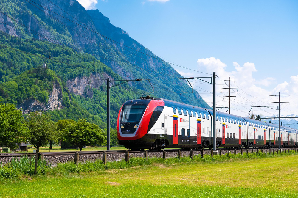 Schweizer Bundesbahnen (Ferrocarriles Suizos), Suiza